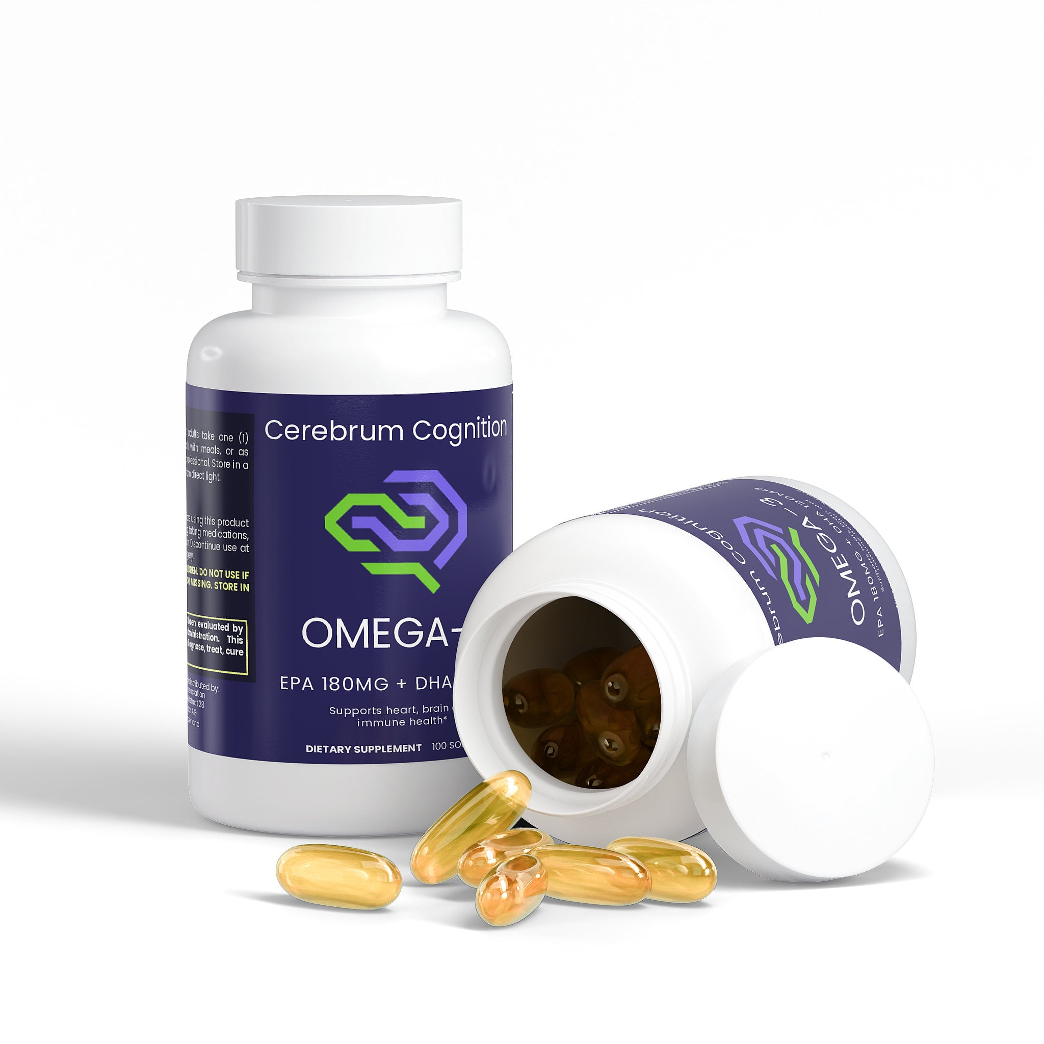 Omega-3 EPA 180mg + DHA 120mg