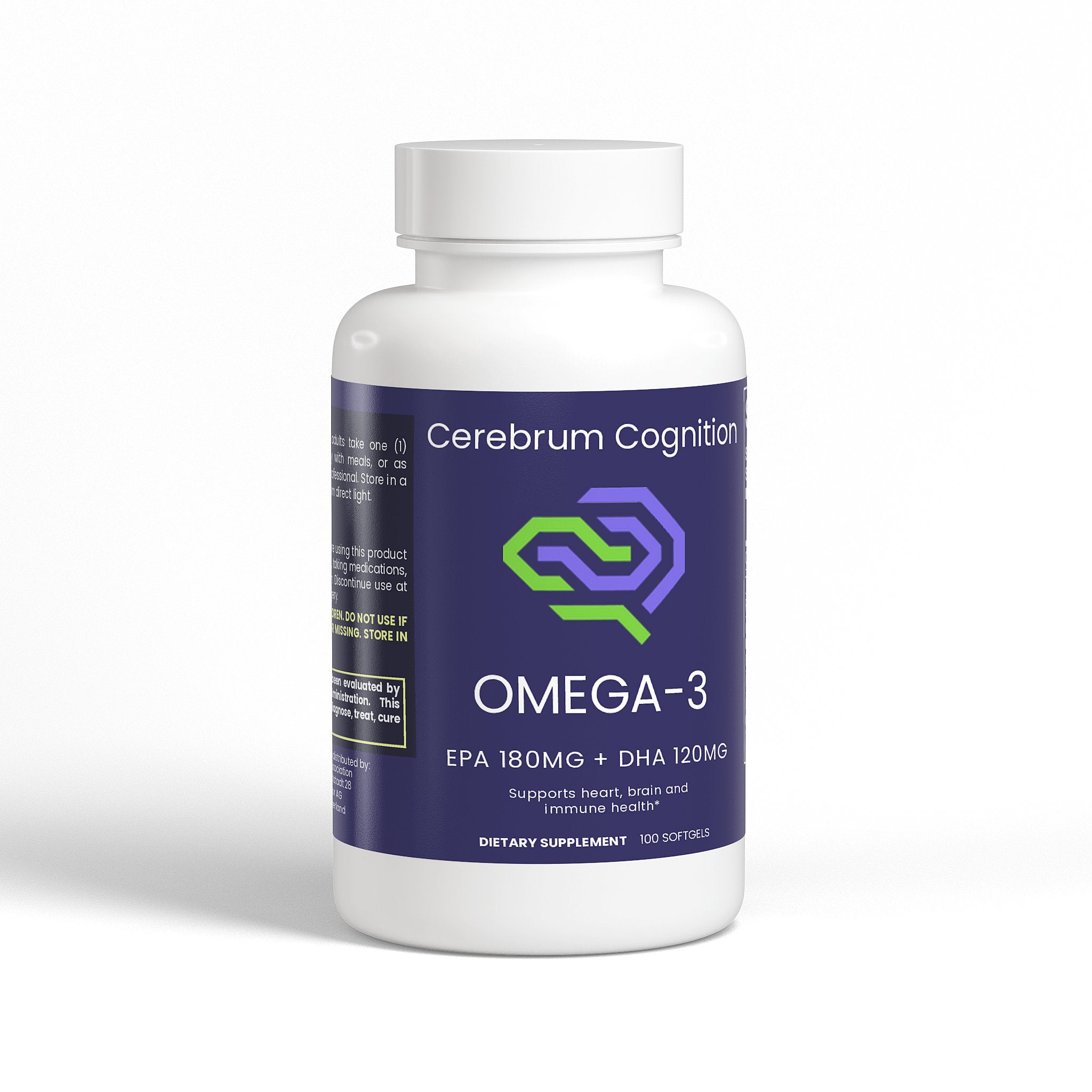 Omega-3 EPA 180mg + DHA 120mg