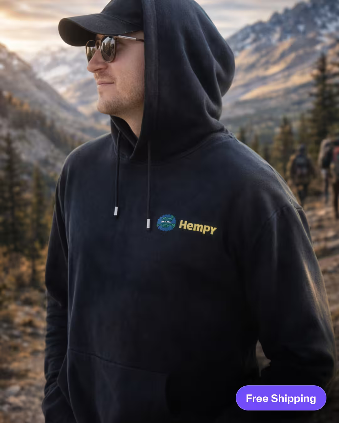 Biotech-Softened Hemp Hoodie