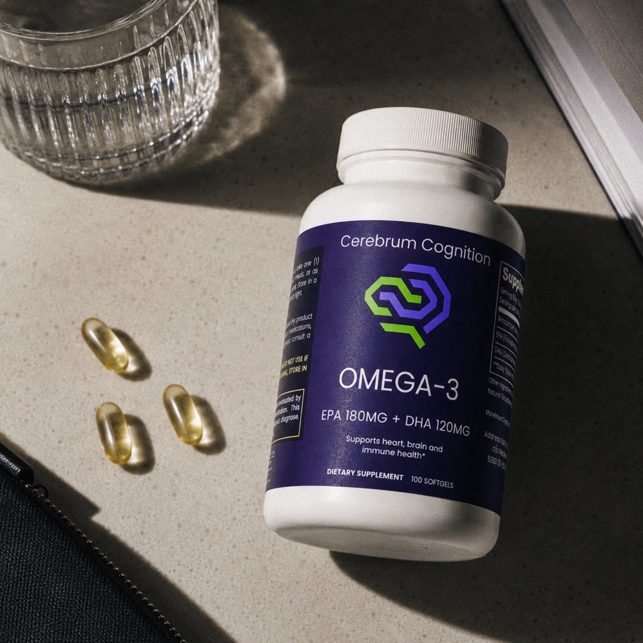 Omega-3 EPA 180mg + DHA 120mg