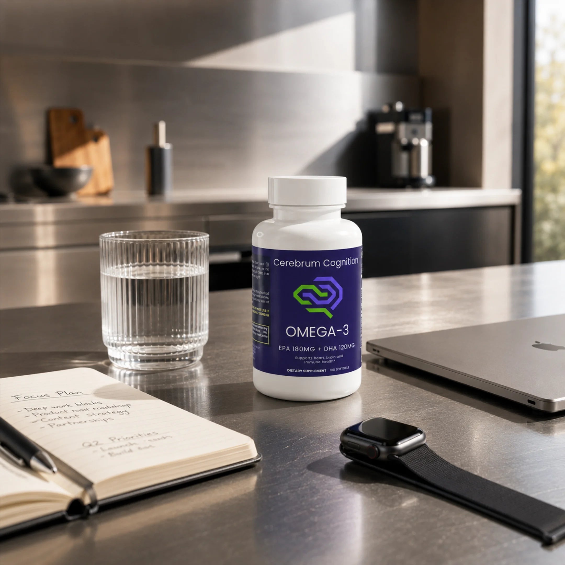 Omega-3 EPA 180mg + DHA 120mg
