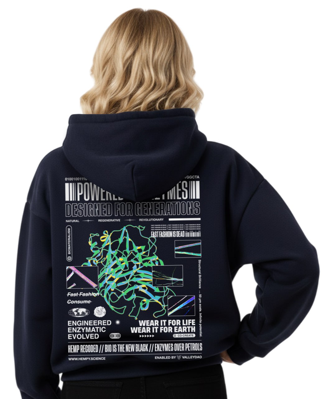 Biotech-Softened Hemp Hoodie